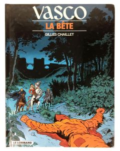 Bande dessinée (BD) Vasco « La bête » par Gilles Chaillet