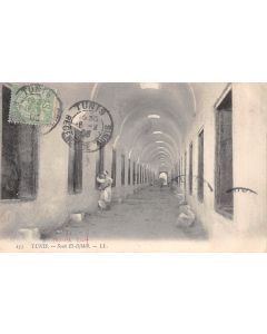 Carte postale ancienne - Tunis, Souk El-Djidid