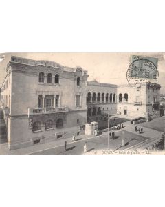 Carte postale ancienne - Tunis, le palais de justice 