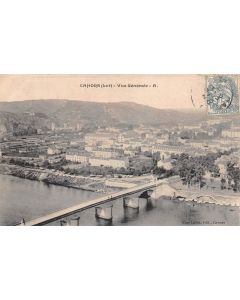 Carte postale ancienne - Cahors (Lot) Vue générale