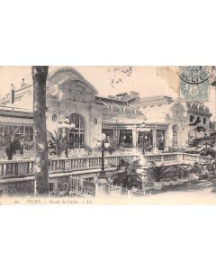 Carte postale ancienne - Vichy la façade du casino