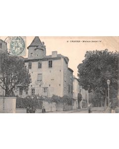 Carte postale ancienne - Cahors, la maison d'Henri IV