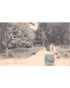 Carte postale ancienne - Vichy, le nouveau parc