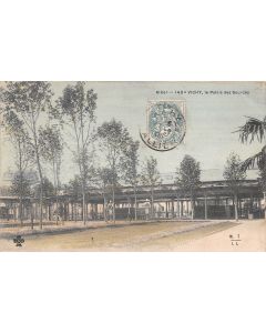 Carte postale ancienne - Vichy n°143 Le palais des Sources 