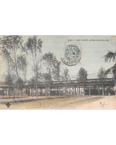 Carte postale ancienne - Vichy n°143 Le palais des Sources 