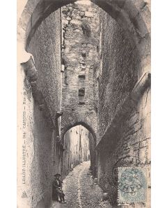Carte postale ancienne - Cahors, rue de Fouillac 