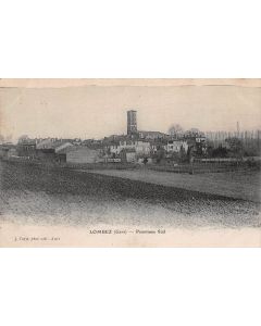 Carte postale ancienne - Lombez (Gers) Panorama sud 