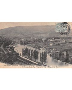 Carte postale ancienne - Saint Antonin-Noble-Val, vue générale côté Est