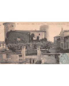 Carte postale ancienne - Environs de Lyon, le vieux château 