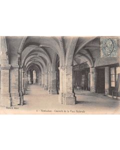Carte postale ancienne - Montauban, couvents de la place nationale