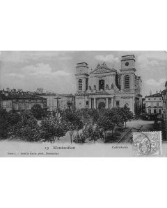 Carte postale ancienne - Montauban, la cathédrale