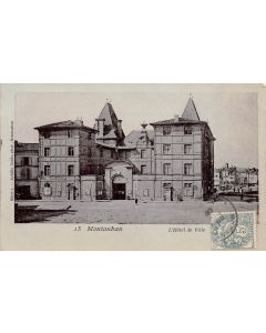 Carte postale ancienne - Montauban, l'hôtel de ville