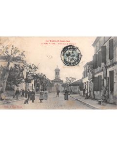 Carte postale ancienne - Lamagistère (82) Allées Louis-Bourgeat