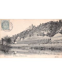 Carte postale ancienne - Lot, le château de Mercues