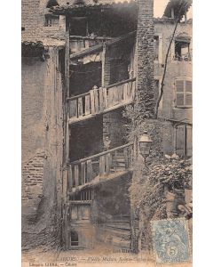 Carte postale ancienne - Cahors, Vieille maison Sainte Catherine