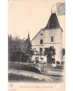 Carte postale ancienne - Montjoi, Château d'Andas 