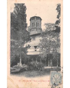 Carte postale ancienne - Toulouse, tour et cloître