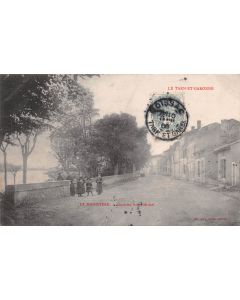 Carte postale ancienne - Lamagistère, Quartier Saint Michel