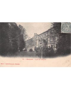 Carte postale ancienne - Montauban, le lycée de garçons