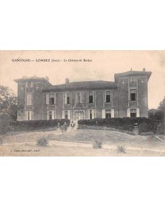 Carte postale ancienne - Lombez, le château de Barbet 