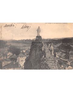 Carte postale ancienne - Laroquebrou, la vierge (Cantal)