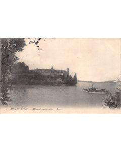 Carte postale ancienne - Aix-les-Bains, l'abbaye d'Hautecombe