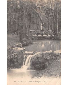 Carte postale ancienne - Paris, le bois de Boulogne