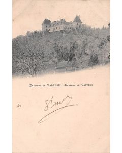 Carte postale ancienne - Valence, le château de Castels