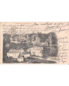 Carte postale ancienne - Gavaudun, vue générale (Lot et Garonne)