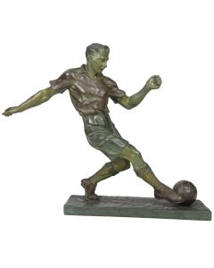Régule sportif joueur de foot 1930 par Tschudin