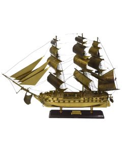 Maquette en laiton frégate USS Constellation (1797)