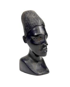 Tête d'africaine ébène 1930 