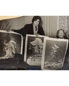Photo de presse de Salvador Dali