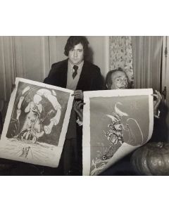 Photo de presse de Salvador Dali