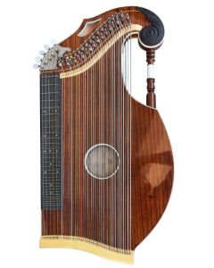 Instrument traditionnel ancien à cordes cithare Framus
