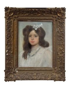 Portrait jeune fille 1900