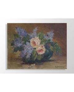 Huile sur toile signée H. Chauvin début 20ème