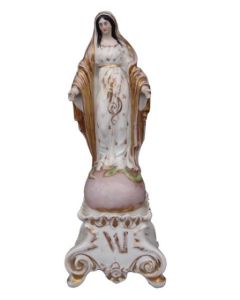 Vierge en porcelaine de Paris Louis-Philippe