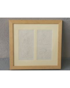 Dessins originaux dans le goût de Combas