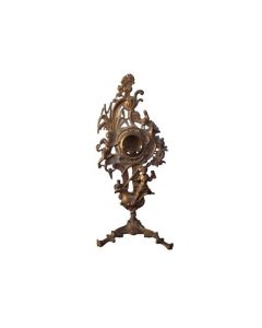 Porte montre en bronze d'époque Louis XIV