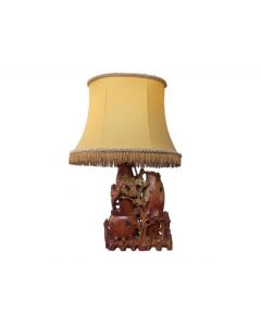 Lampe de style asiatique pierre de lard 2