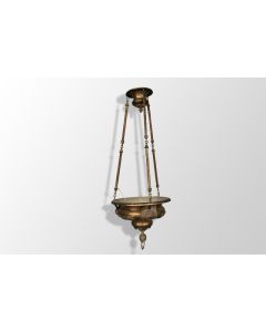 Lustre suspension en bronze aux anges