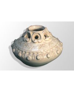 Céramique vernissée origine Asie