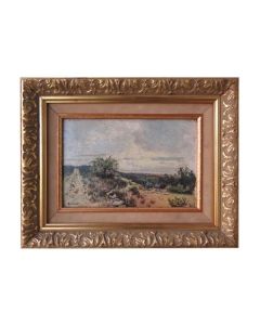 Peinture provençale XIXème signée Bousquet n2