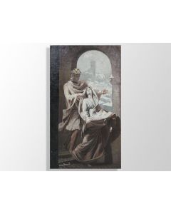 Huile sur panneau Valère Bernard 1860-1936