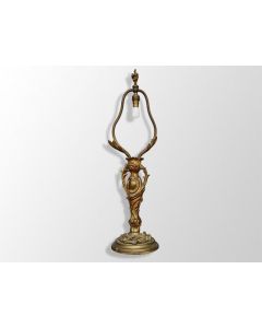 Lampe de chevet bronze vers 1880