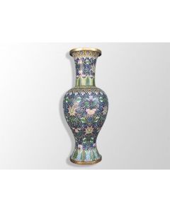 Vase en cloisonné époque fin XIXème