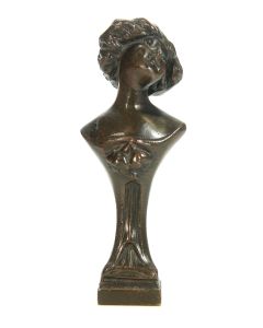 Sceau à cacheter (seal) de collection bronze 1900 Art Nouveau 