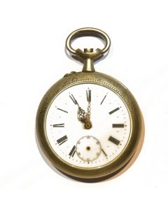 Montre à gousset argentan d'époque 1900