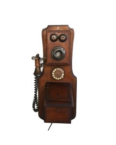 Reproduction de téléphone ancien à cadran